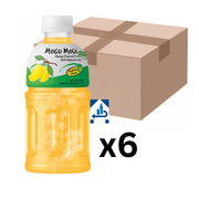 Mogu Mogu Mango Getränk mit Nata de Coco 320ml (6er-Pack)