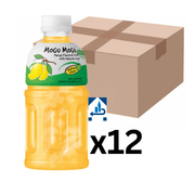 Mogu Mogu Mango Getränk mit Nata de Coco 320ml (12er-Pack)