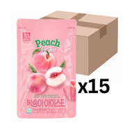 Nokchawon Peach Ice Tea Beutelgetränk 170ml (15er-Pack)