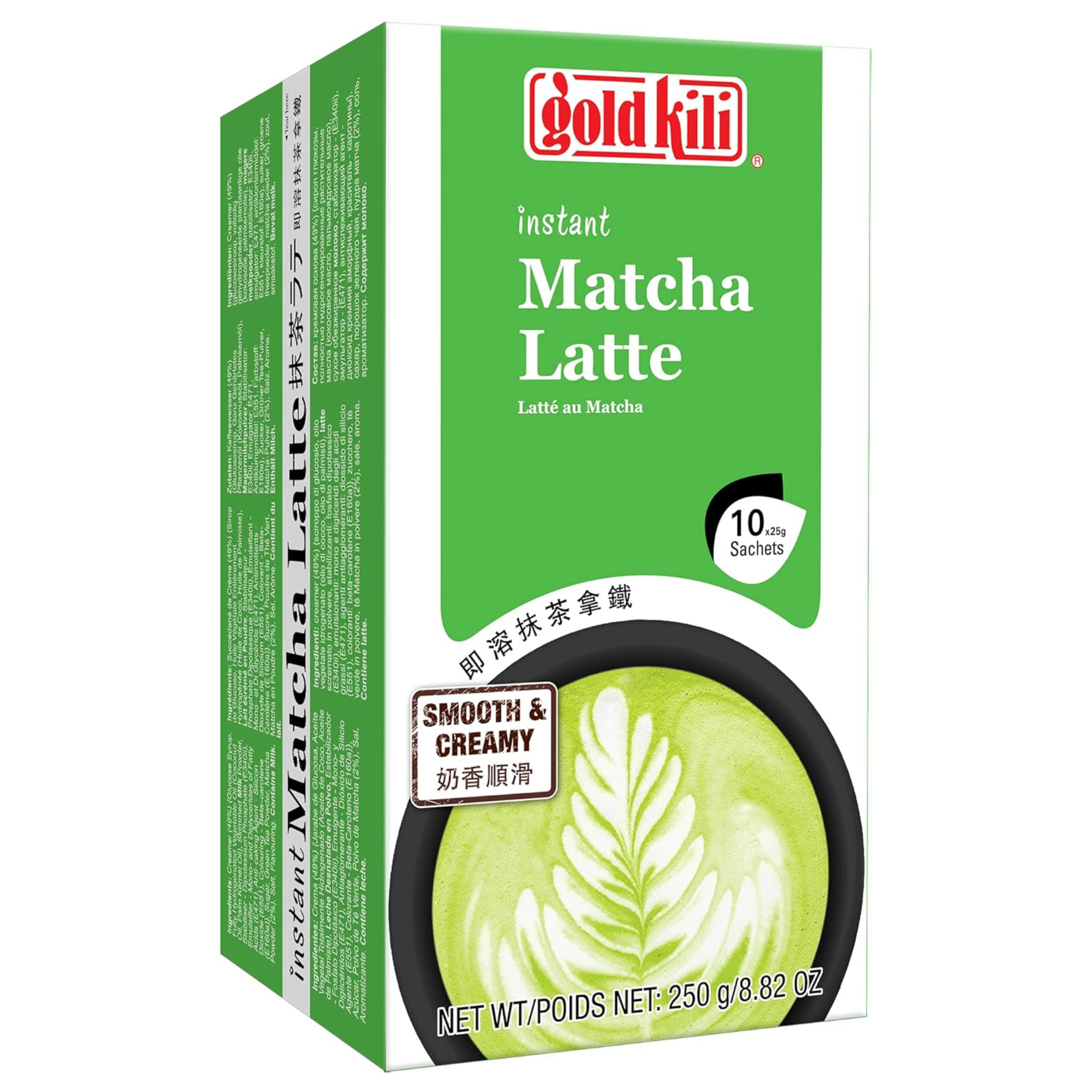 Gold Kili Instant Matcha Latte 250g (8er-Pack)