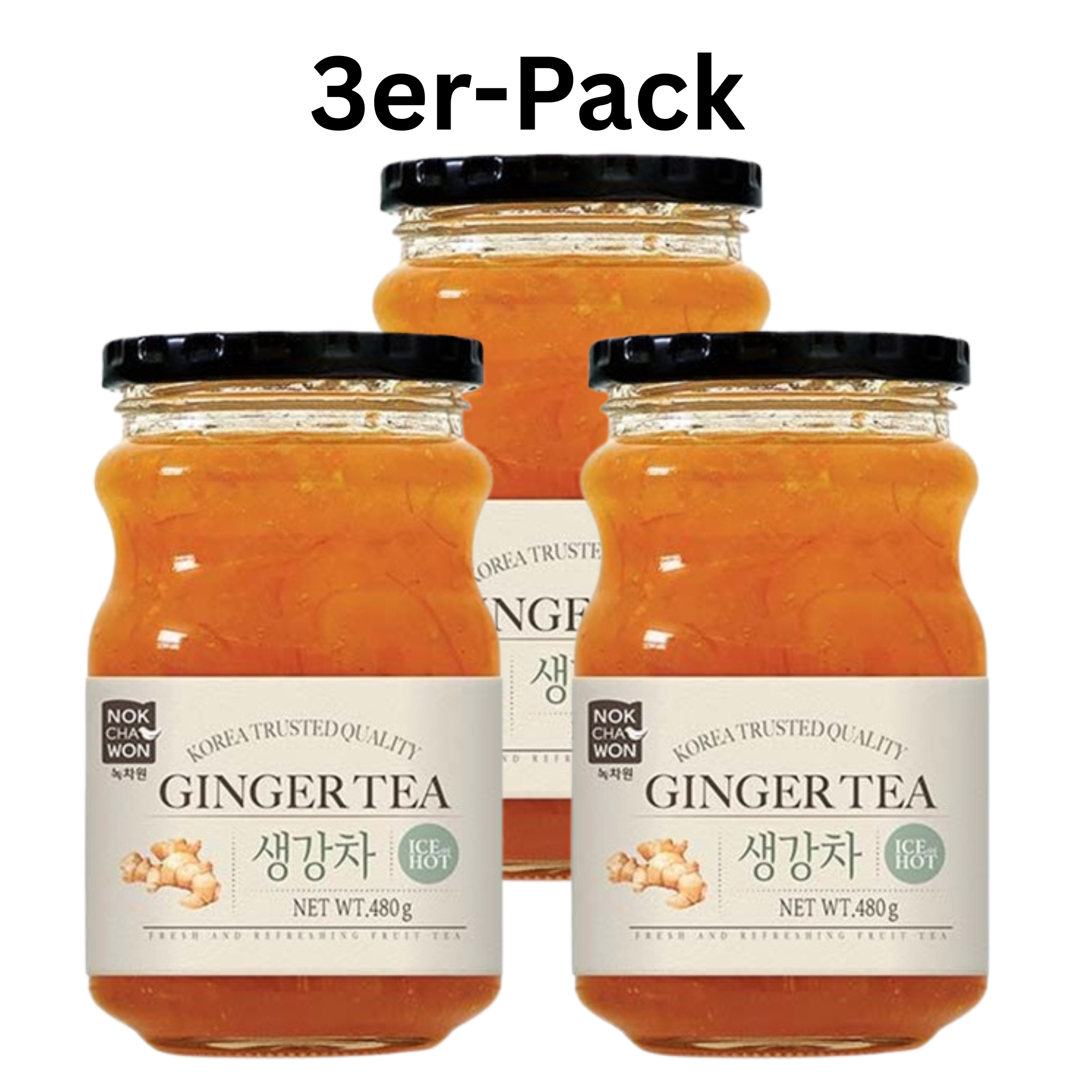 Nokchawon Ingwertee 480g (3er-Pack)