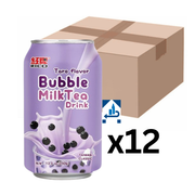 Rico Bubble Milk Tea Getränk Taro 340ml (12er-Pack)