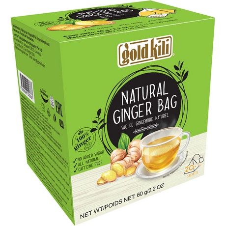 Gold Kili Ingwertee Naturell 60g (5er-Pack)