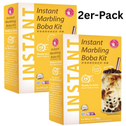 O's Bubble Instant Boba Kit Brauner Zucker 240g (4x60g) (2er-Pack)