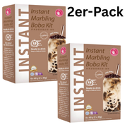 O's Bubble Instant Boba Kit Kaffee 240g (4x60g) (2er-Pack)