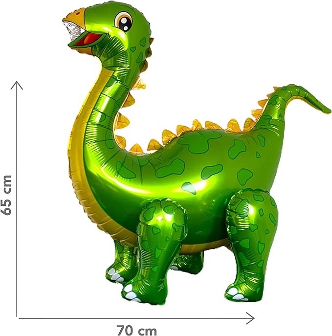 3D Folienballons Dinosaurier XXL stehend - Party Dekoration Geburtstag