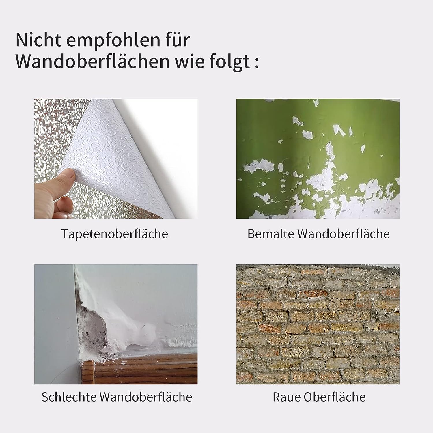 LÜNIC 10er Set Klebehaken - Selbstklebende Transparente Haken Ohne Bohren